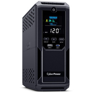 CyberPower BRG1500AVRLCD2 Mini-Tower UPS, UL Rated, Energy Star certified, 12× NEMA 5-15R CyberPower BRG1500AVRLCD2 Mini-Tower UPS, UL Rated, Energy Star certified, 12× NEMA 5-15R